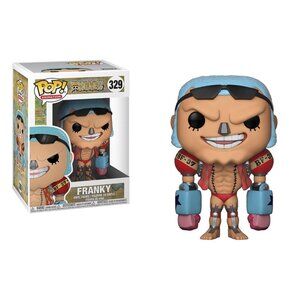 NIB - Funko Pop One Piece" Franky #329  + Plastic Protector Case